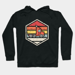 Retro Badge Truck Hoodie